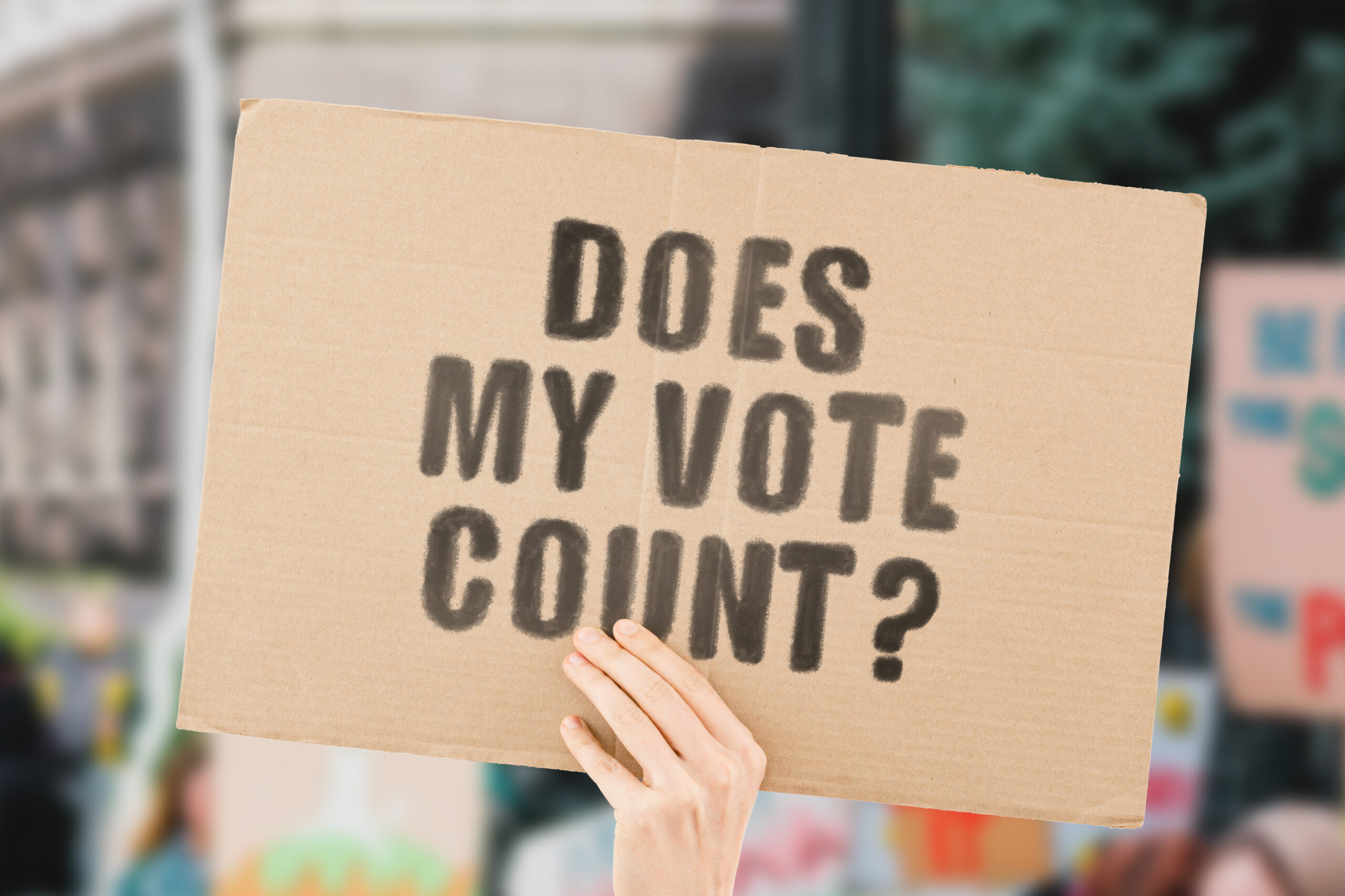 So You Think Your Vote Doesn't Count . . . - Sisters of Charity of the